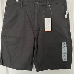 Old Navy Black Flat Front Shorts